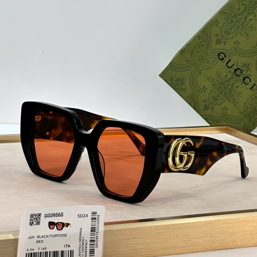 Wholesale Gucci AAA Quality Sunglasses #1233667 $60.00 USD, Wholesale Quality Replica Gucci AAA Quality Sunglasses