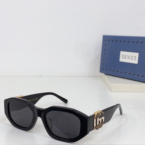 Wholesale Gucci AAA Quality Sunglasses #1233676 $60.00 USD, Wholesale Quality Replica Gucci AAA Quality Sunglasses