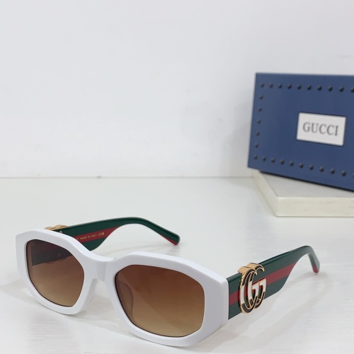 Wholesale Gucci AAA Quality Sunglasses #1233679 $60.00 USD, Wholesale Quality Replica Gucci AAA Quality Sunglasses