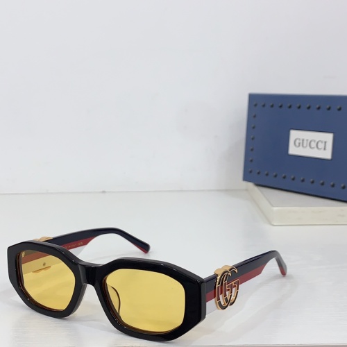 Wholesale Gucci AAA Quality Sunglasses #1233680 $60.00 USD, Wholesale Quality Replica Gucci AAA Quality Sunglasses