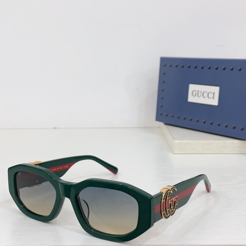 Wholesale Gucci AAA Quality Sunglasses #1233681 $60.00 USD, Wholesale Quality Replica Gucci AAA Quality Sunglasses