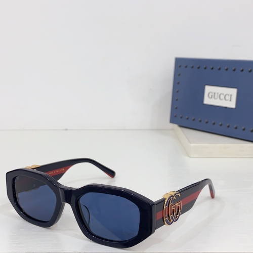 Wholesale Gucci AAA Quality Sunglasses #1233682 $60.00 USD, Wholesale Quality Replica Gucci AAA Quality Sunglasses