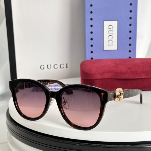 Wholesale Gucci AAA Quality Sunglasses #1233690 $52.00 USD, Wholesale Quality Replica Gucci AAA Quality Sunglasses