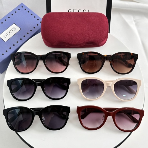 Replica Gucci AAA Quality Sunglasses #1233690 $52.00 USD for Wholesale