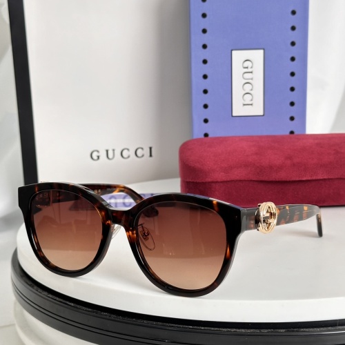 Wholesale Gucci AAA Quality Sunglasses #1233691 $52.00 USD, Wholesale Quality Replica Gucci AAA Quality Sunglasses