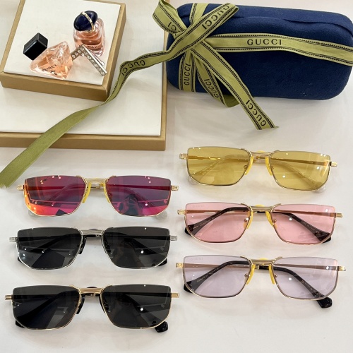 Replica Gucci AAA Quality Sunglasses #1233697 $60.00 USD for Wholesale