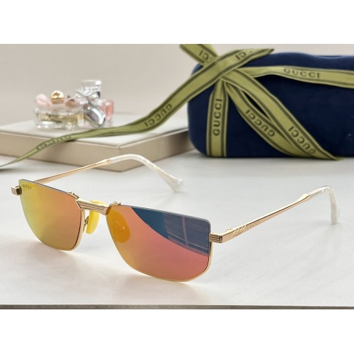 Wholesale Gucci AAA Quality Sunglasses #1233698 $60.00 USD, Wholesale Quality Replica Gucci AAA Quality Sunglasses