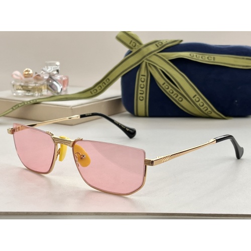 Wholesale Gucci AAA Quality Sunglasses #1233699 $60.00 USD, Wholesale Quality Replica Gucci AAA Quality Sunglasses