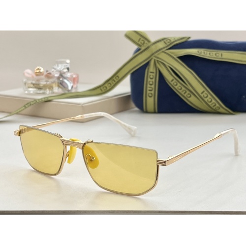 Wholesale Gucci AAA Quality Sunglasses #1233701 $60.00 USD, Wholesale Quality Replica Gucci AAA Quality Sunglasses