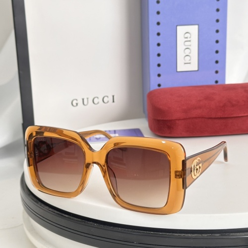 Wholesale Gucci AAA Quality Sunglasses #1233707 $56.00 USD, Wholesale Quality Replica Gucci AAA Quality Sunglasses