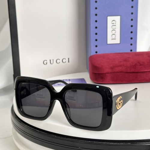 Wholesale Gucci AAA Quality Sunglasses #1233710 $56.00 USD, Wholesale Quality Replica Gucci AAA Quality Sunglasses