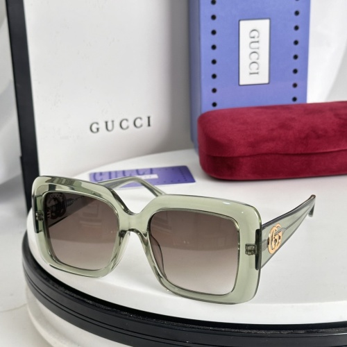 Wholesale Gucci AAA Quality Sunglasses #1233712 $56.00 USD, Wholesale Quality Replica Gucci AAA Quality Sunglasses