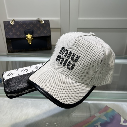 Wholesale MIU MIU Caps #1233725 $25.00 USD, Wholesale Quality Replica MIU MIU Caps