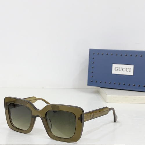 Wholesale Gucci AAA Quality Sunglasses #1233727 $60.00 USD, Wholesale Quality Replica Gucci AAA Quality Sunglasses