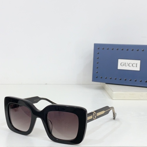 Wholesale Gucci AAA Quality Sunglasses #1233730 $60.00 USD, Wholesale Quality Replica Gucci AAA Quality Sunglasses