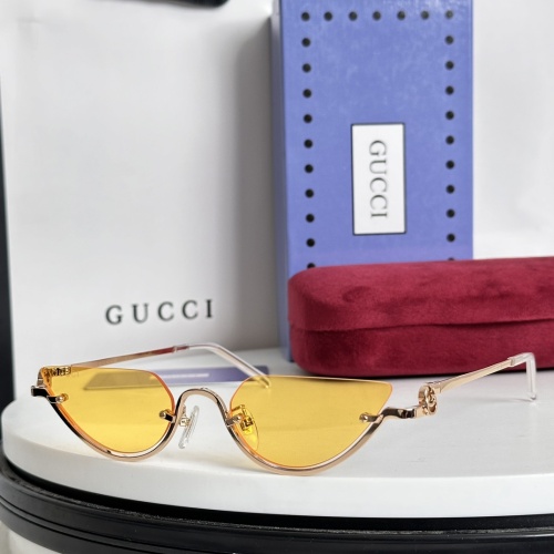 Wholesale Gucci AAA Quality Sunglasses #1233736 $52.00 USD, Wholesale Quality Replica Gucci AAA Quality Sunglasses