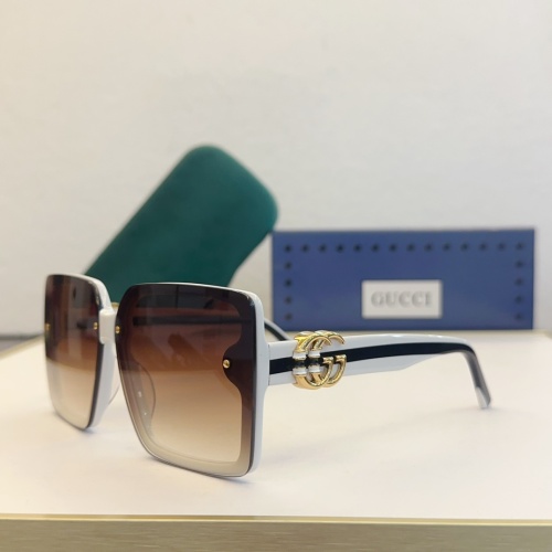 Wholesale Gucci AAA Quality Sunglasses #1233748 $60.00 USD, Wholesale Quality Replica Gucci AAA Quality Sunglasses