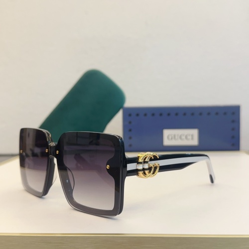 Wholesale Gucci AAA Quality Sunglasses #1233753 $60.00 USD, Wholesale Quality Replica Gucci AAA Quality Sunglasses