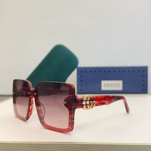 Wholesale Gucci AAA Quality Sunglasses #1233754 $60.00 USD, Wholesale Quality Replica Gucci AAA Quality Sunglasses