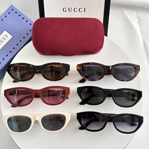 Replica Gucci AAA Quality Sunglasses #1233758 $52.00 USD for Wholesale