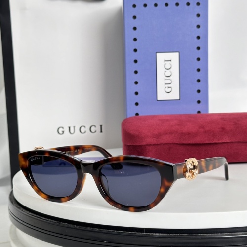 Wholesale Gucci AAA Quality Sunglasses #1233759 $52.00 USD, Wholesale Quality Replica Gucci AAA Quality Sunglasses