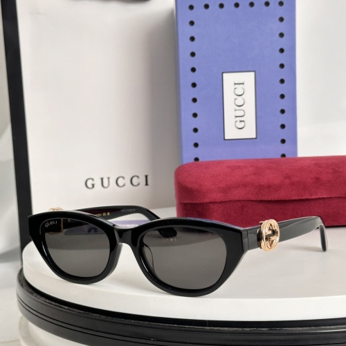 Wholesale Gucci AAA Quality Sunglasses #1233760 $52.00 USD, Wholesale Quality Replica Gucci AAA Quality Sunglasses