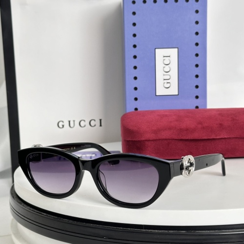 Wholesale Gucci AAA Quality Sunglasses #1233761 $52.00 USD, Wholesale Quality Replica Gucci AAA Quality Sunglasses