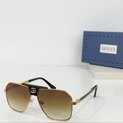 Wholesale Gucci AAA Quality Sunglasses #1233776 $60.00 USD, Wholesale Quality Replica Gucci AAA Quality Sunglasses