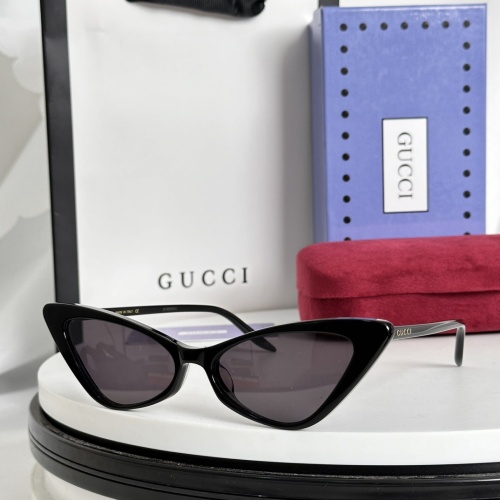 Wholesale Gucci AAA Quality Sunglasses #1233785 $52.00 USD, Wholesale Quality Replica Gucci AAA Quality Sunglasses