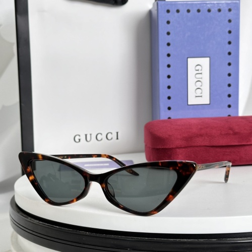 Wholesale Gucci AAA Quality Sunglasses #1233786 $52.00 USD, Wholesale Quality Replica Gucci AAA Quality Sunglasses