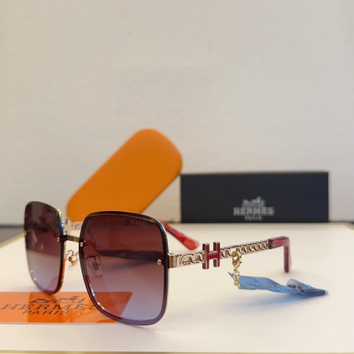 Wholesale Hermes AAA Quality Sunglasses #1233812 $60.00 USD, Wholesale Quality Replica Hermes AAA Quality Sunglasses