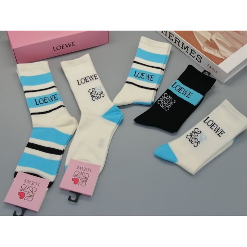 Wholesale Loewe Socks #1233841 $29.00 USD, Wholesale Quality Replica Loewe Socks