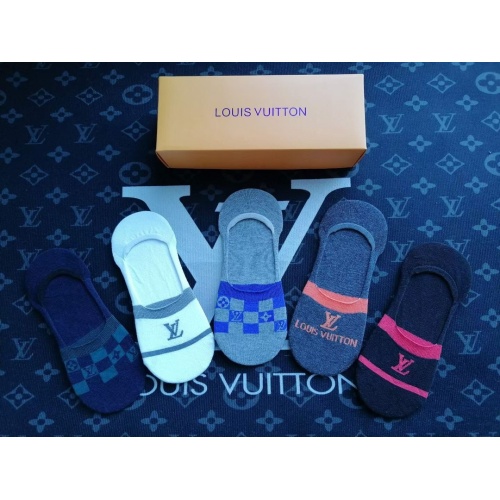 Replica Louis Vuitton LV Socks #1233859 $27.00 USD for Wholesale