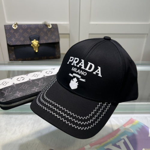 Wholesale Prada Caps #1233873 $25.00 USD, Wholesale Quality Replica Prada Caps