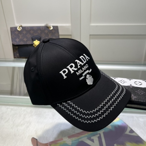 Replica Prada Caps #1233873 $25.00 USD for Wholesale