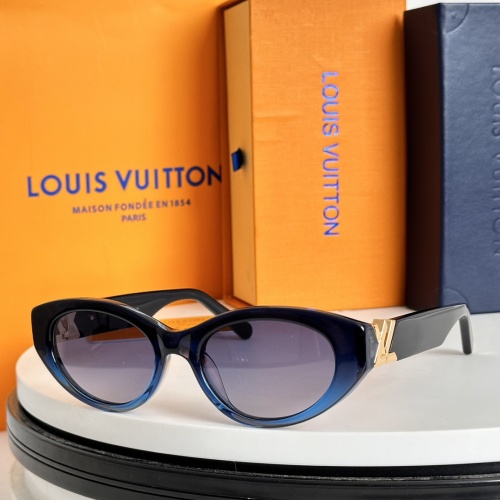 Wholesale Louis Vuitton AAA Quality Sunglasses #1233888 $68.00 USD, Wholesale Quality Replica Louis Vuitton AAA Quality Sunglasses