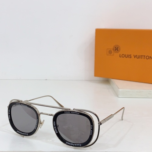 Wholesale Louis Vuitton AAA Quality Sunglasses #1233898 $64.00 USD, Wholesale Quality Replica Louis Vuitton AAA Quality Sunglasses