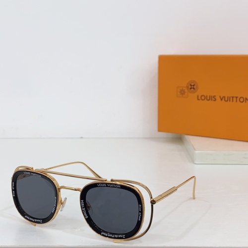 Wholesale Louis Vuitton AAA Quality Sunglasses #1233901 $64.00 USD, Wholesale Quality Replica Louis Vuitton AAA Quality Sunglasses