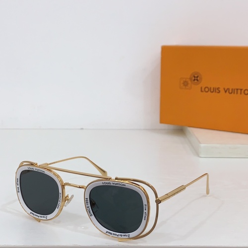 Wholesale Louis Vuitton AAA Quality Sunglasses #1233903 $64.00 USD, Wholesale Quality Replica Louis Vuitton AAA Quality Sunglasses