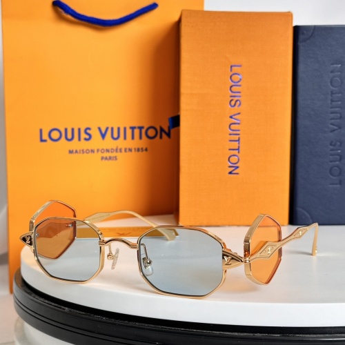 Wholesale Louis Vuitton AAA Quality Sunglasses #1233915 $68.00 USD, Wholesale Quality Replica Louis Vuitton AAA Quality Sunglasses