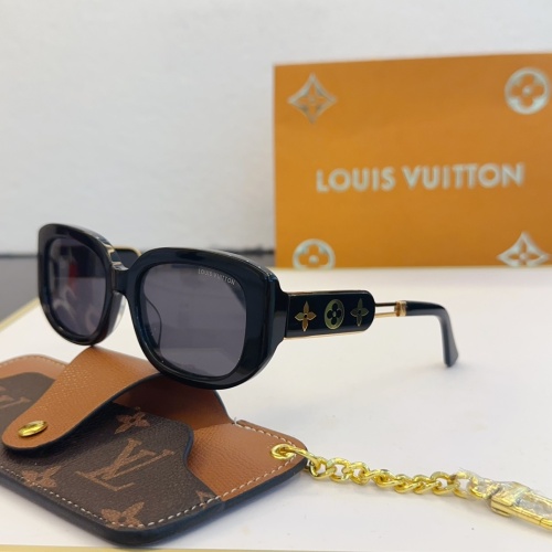 Wholesale Louis Vuitton AAA Quality Sunglasses #1233925 $64.00 USD, Wholesale Quality Replica Louis Vuitton AAA Quality Sunglasses