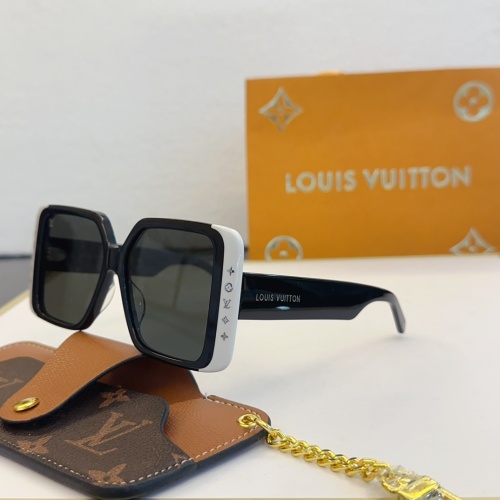 Wholesale Louis Vuitton AAA Quality Sunglasses #1233929 $60.00 USD, Wholesale Quality Replica Louis Vuitton AAA Quality Sunglasses