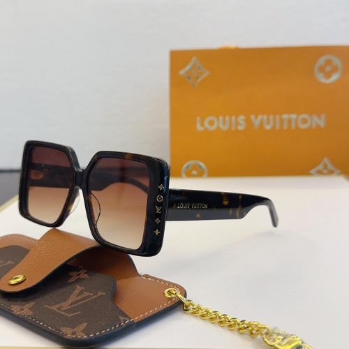 Wholesale Louis Vuitton AAA Quality Sunglasses #1233931 $60.00 USD, Wholesale Quality Replica Louis Vuitton AAA Quality Sunglasses