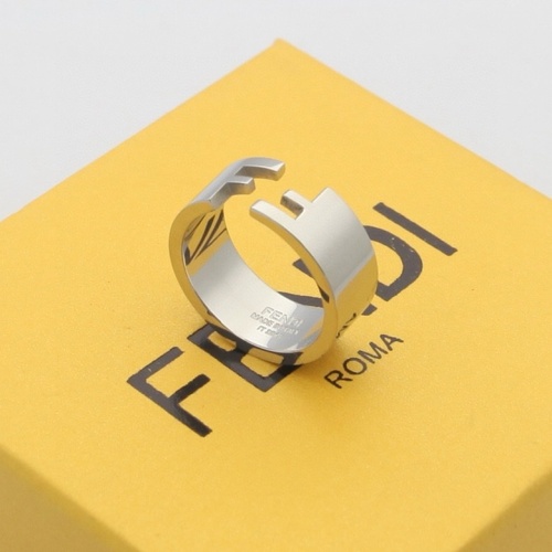 Wholesale Fendi Rings #1233942 $23.00 USD, Wholesale Quality Replica Fendi Rings