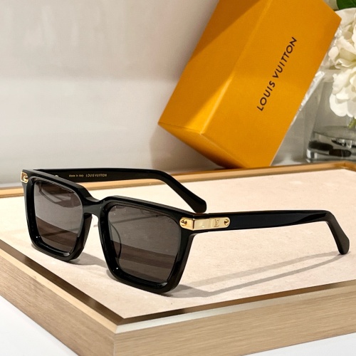 Wholesale Louis Vuitton AAA Quality Sunglasses #1233953 $64.00 USD, Wholesale Quality Replica Louis Vuitton AAA Quality Sunglasses