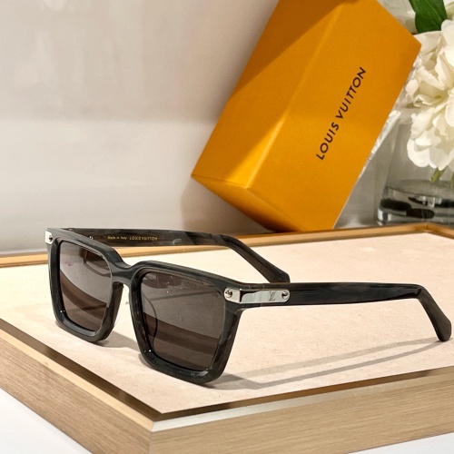 Wholesale Louis Vuitton AAA Quality Sunglasses #1233954 $64.00 USD, Wholesale Quality Replica Louis Vuitton AAA Quality Sunglasses