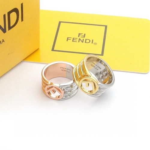 Replica Fendi Rings #1233956 $25.00 USD for Wholesale