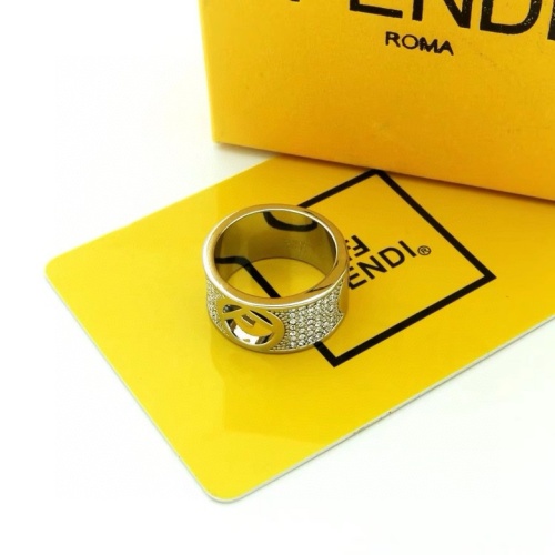 Replica Fendi Rings #1233957 $25.00 USD for Wholesale