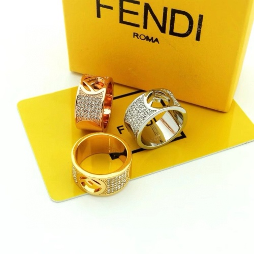 Replica Fendi Rings #1233957 $25.00 USD for Wholesale