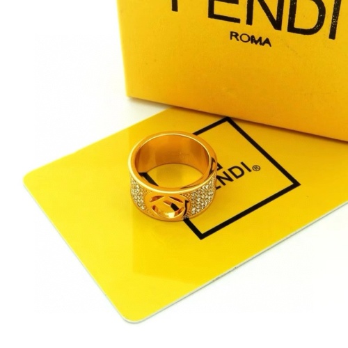 Replica Fendi Rings #1233959 $25.00 USD for Wholesale